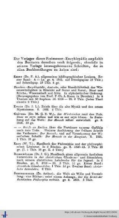 Empfehlungen