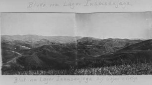 Berglandschaft : Die bergige Landschaft Ruandas