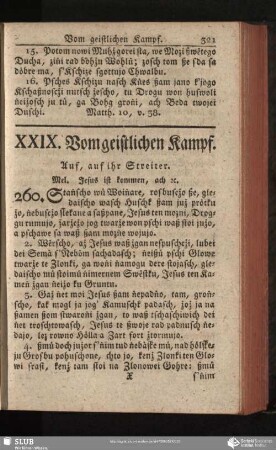 XXIX. Vom geistlichen Kampf