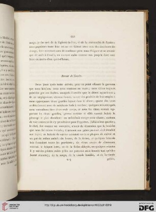 Retour de Cossédir