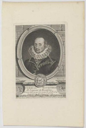 Bildnis des Pierre de Bourdeille de Brantôme