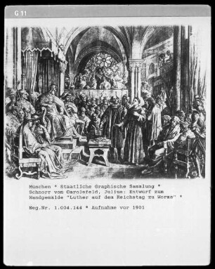 Luther auf dem Reichstag zu Worms