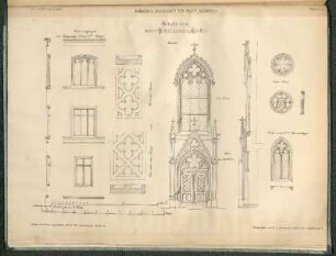 Details zum neuen Schulhause in Görlitz