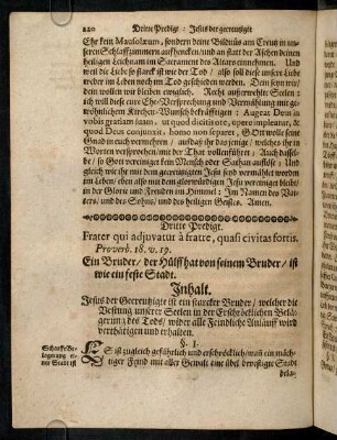 220-228, Dritte Predigt