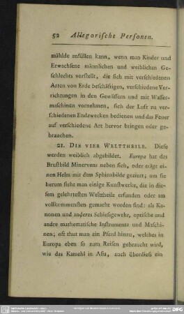 21.Die vier Welttheile