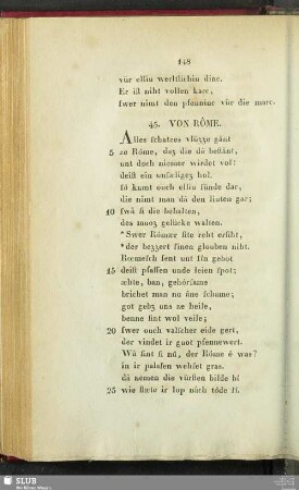 45. Von Rôme