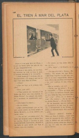 El tren á Mar del Plata
