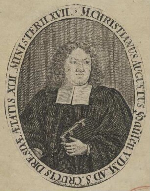 Bildnis des Christianus Augustus Hausen