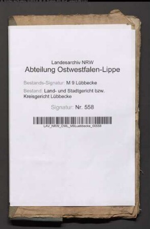 Erblasser: Hoffmann, Johann Christoph: