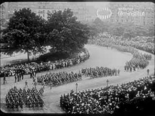 Le 14 Juillet 1917. La fête des drapeau (1917)