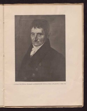 J. G. Justus Erich Walbaum, Schriftgießer und Stempelschneider, Geboren 25. Januar 1768, gestorben 21. Januar 1839