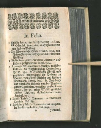 Catalogus