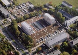 Baustelle Sächsische Landesbibliothek - Staats- und Universitätsbibliothek Dresden, Zentralbibliothek