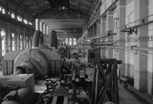 Maschinenhaus Vorschaltanlage, Richtung Bahnhof