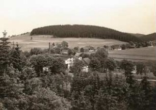Neuwernsdorf (Neuhausen-Neuwernsdorf). Blick nach Osten in das Wernsbachtal