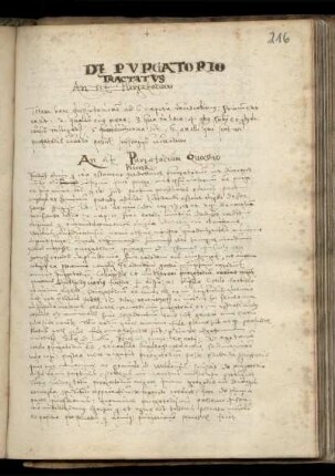 De purgatorio tractatus, Ausz.