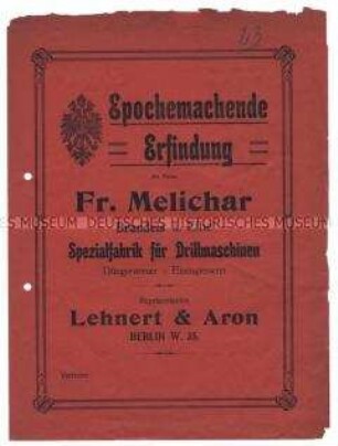 Löffelscheiben für Sämaschinen
