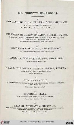 Mr. Murray’s hand-books.