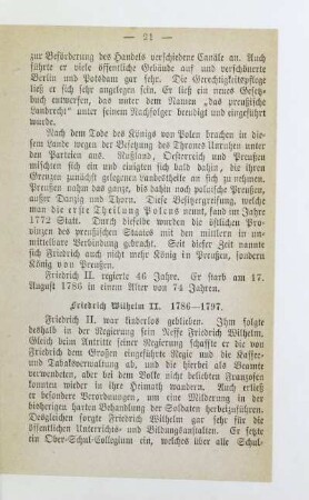 Friedrich Wilhelm II. 1786-1797