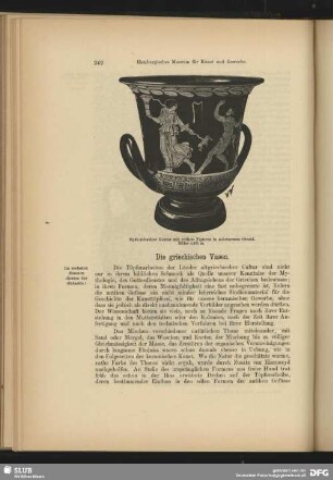 Spät-attischer Krater mit Figuren