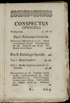 Conspectus Opusculi.