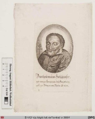 Bildnis Bartholomäus Holzhauser