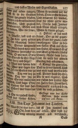 XIII. Am Tage Johannis des Täufers.