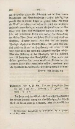 182-192 [Rezension] Rio, Alexis François, Shakespeare