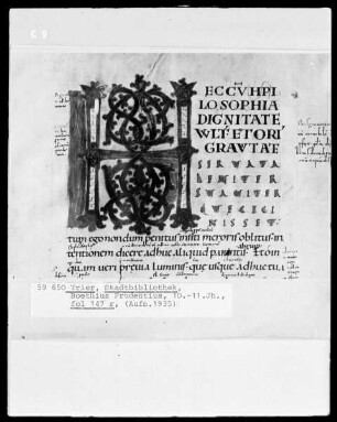 Boethius, Prudentius