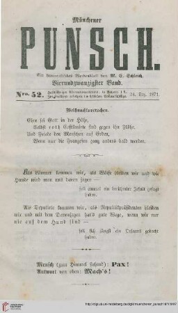 Nro. 52 (24. Dezember 1871)