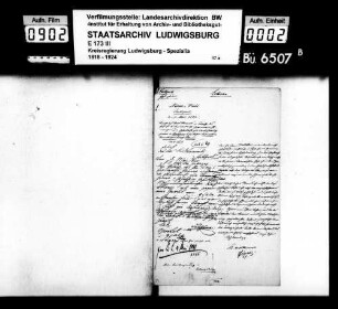 Lotterien, Amtsoberamt Stuttgart