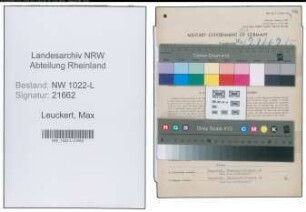 Entnazifizierung Max Leuckert , geb. 17.01.1904 (Schlosser)
