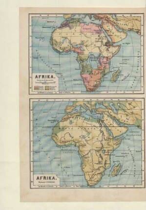 Afrika. Politische Uebersicht