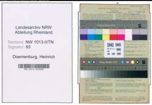 Entnazifizierung Heinrich Doernenburg , geb. 28.01.1908 (Schneider)