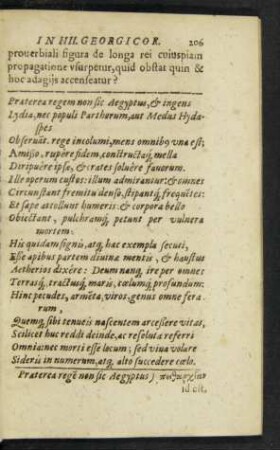 Praeterea regem non sic Aegyptus, et ingens ...