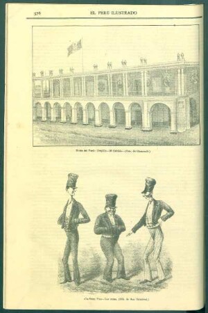 [Vista del] Norte del Perú - Trujillo - El Cabildo. : (foto. de Gismondi.)
