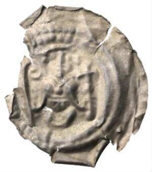 Fundmünze, Brakteat, 1242 - 1272