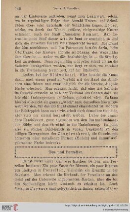 Ton und Porzellan