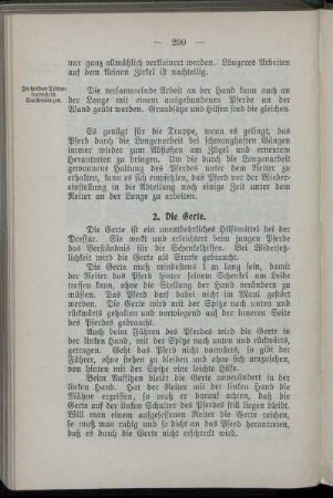 2. Die Gerte