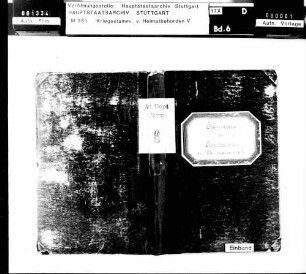 Stammrolle des Depots (Zivilarbeiterinnen der Munitionsanstalt)