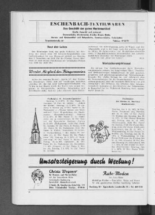 Werdet Mitglied des Bürgervereins