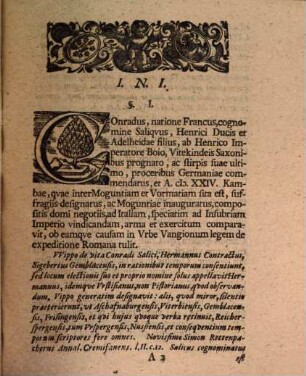 Rectore Magnificentissimo Serenissimo Regio Principe, Et El. Sax. Herede, Friderico Augusto ... De Conrado Imp. Augusto Eiusque Diplomate, Quod De Expeditione Romana Inscribitur