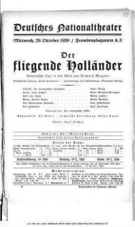 Der fliegende Holländer