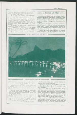 Rio - Cidade da luz : Um lindo aspecto da Praia de Botafogo a noite.