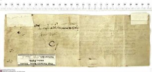 Thomas [von Straßburg], Generalprior des Ordens der Augustiner-Eremiten, schließt mit Heinrich [von Hohenberg], Abt von Fulda, Dekan Gottfried, de...