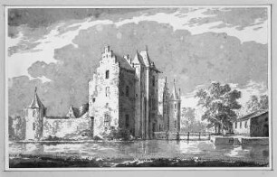Eine Wasserburg