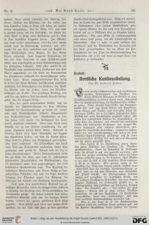 7: Nordische Kunstausstellung