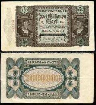 Reichsbanknote 2 Millionen Mark