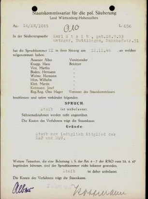 Staib, Karl