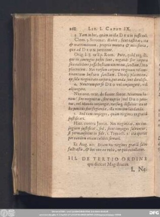 III. De Tertio Ordine qui dicitur Magistratus.